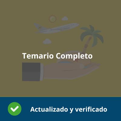 Temario Completo Hostelería y Turismo - Actualizado - Verificado y Alta Calidad