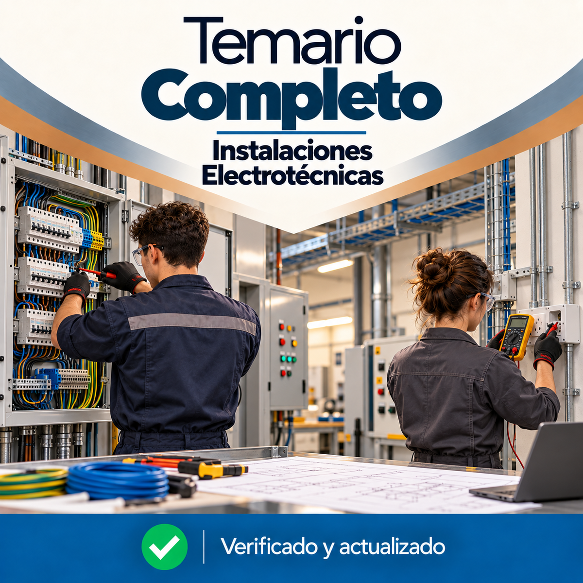 Temario completo de Instalaciones Electrotécnicas para oposiciones de FP (70 temas) - DocentesPro
