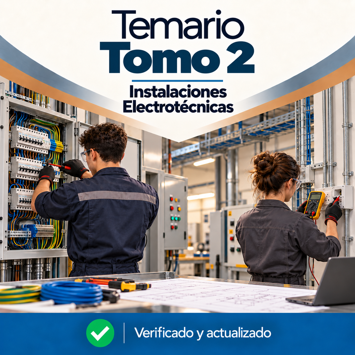 Temario de Instalaciones Electrotécnicas, temas 36 al 70, para oposiciones de FP - DocentesPro