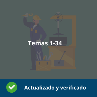 Temario Mecanizado y Mantenimiento de Máquinas - Temas 1-34 - Actualizado - Verificado y Alta Calidad