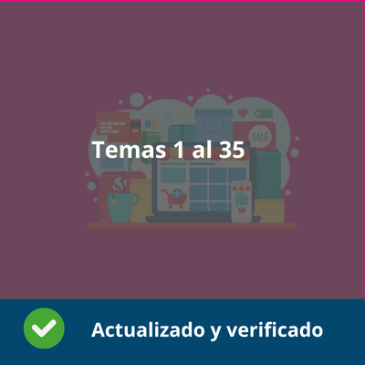 Temas 1 al 35 - Organización y Gestión Comercial (OGC) - Verificado y Actualizado