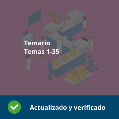 Temario Procesos en la Industria Alimentaria del tema 1 al 35 - Actualizado - Verificado y Alta Calidad