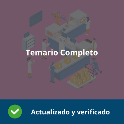 Temario Completo Procesos en la Industria Alimentaria - Actualizado - Verificado y Alta Calidad