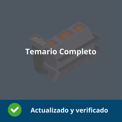 Temario Completo Procesos y Productos de Vidrio y Cerámica - Verificado y Alta Calidad