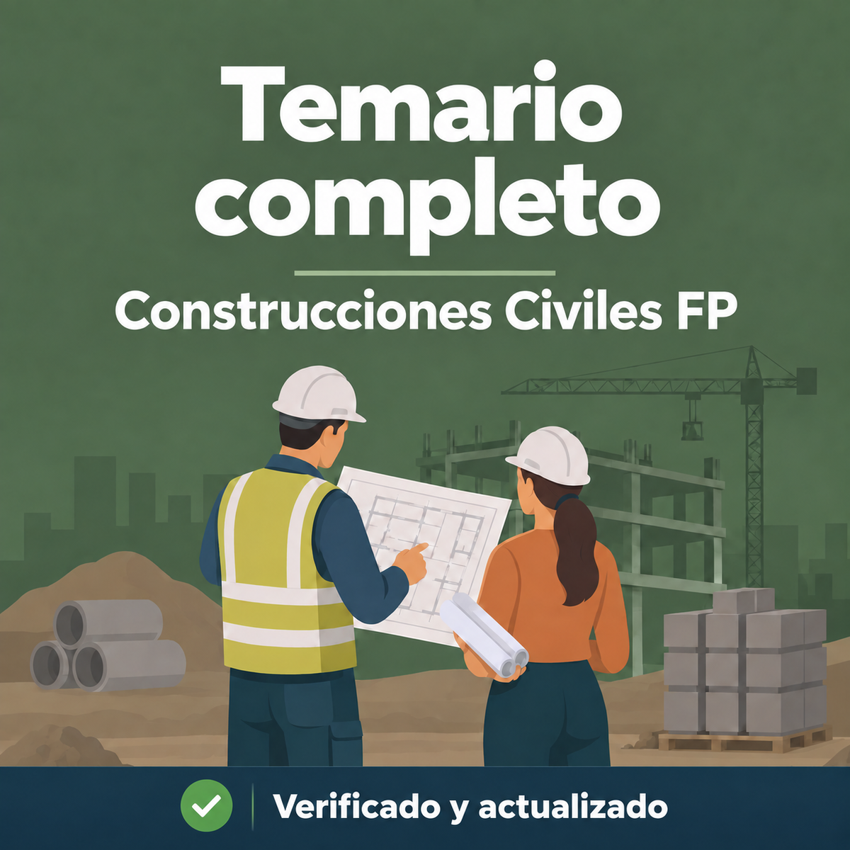 Temario completo de Construcciones Civiles y Edificación para oposiciones de FP (69 temas) - DocentesPro