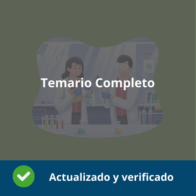 Temario Completo Laboratorio - Actualizado - Verificado y Alta Calidad