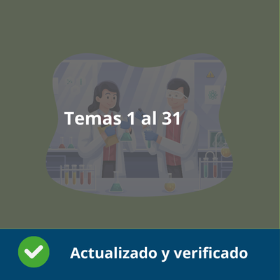 Temario Laboratorio - Temas 1 al 31 - Actualizado - Verificado y Alta Calidad