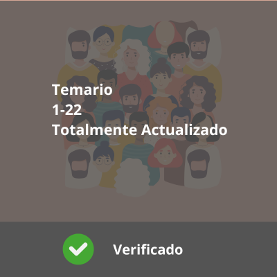 Temario Servicios a la Comunidad - Actualizado - Verificado y Alta Calidad - Del tema 1 al 22
