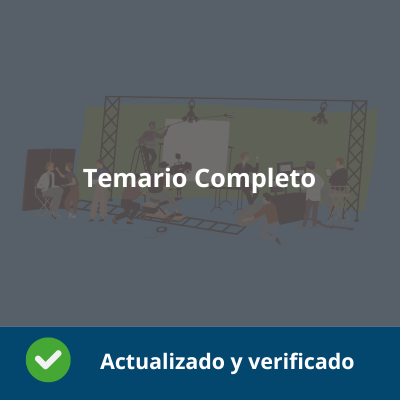 Temario Completo Técnicas y Procedimientos de Imagen y Sonido - Actualizado - Verificado y Alta Calidad