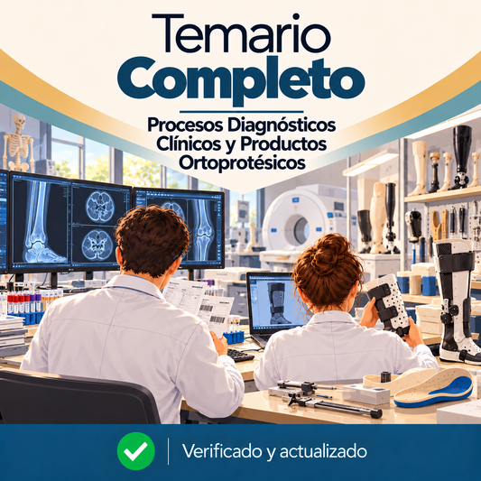 Procesos Diagnósticos Clínicos y Productos Ortoprotésicos FP oposiciones actualizado