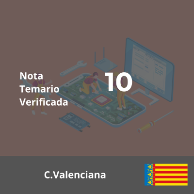 Temario Tecnología - Oposición Secundaria 2023 C.Valenciana - 40 Temas - 10 (Escrito a Mano)