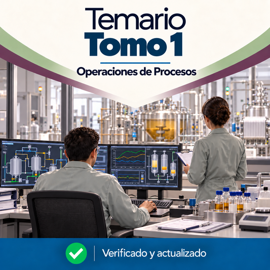 Temario tomo 1 Oposiciones Operaciones de Procesos FP