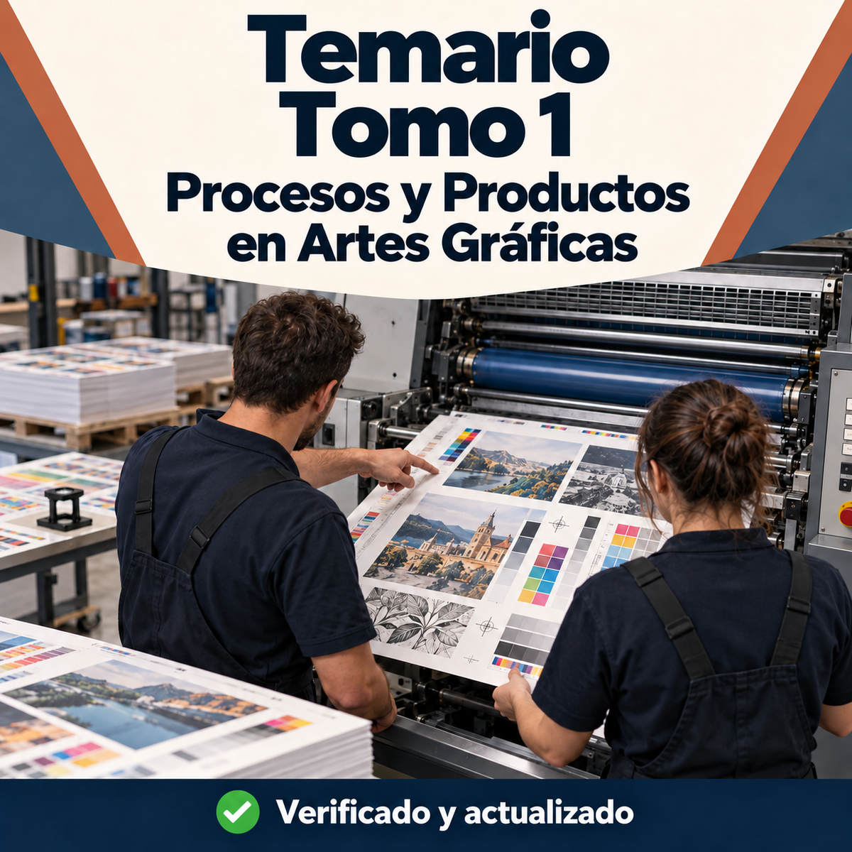 Temario Procesos y Productos en Artes Gráficas - Tomo 1