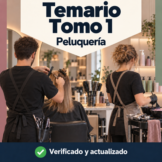 temario peluqueria tomo 1 oposiciones