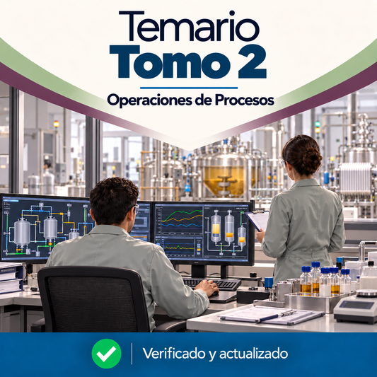 Temario tomo 2 Oposiciones Operaciones de Procesos FP 