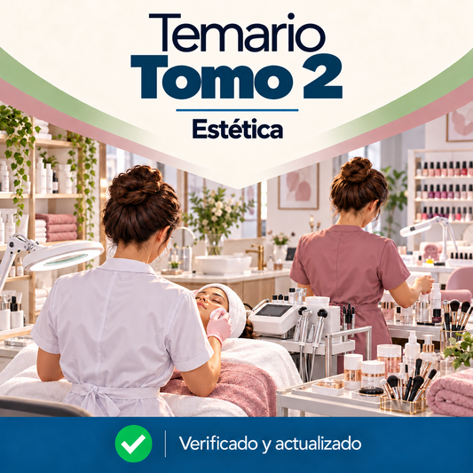 temario tomo 2 estetica oposiciones profesorado sectores singulares