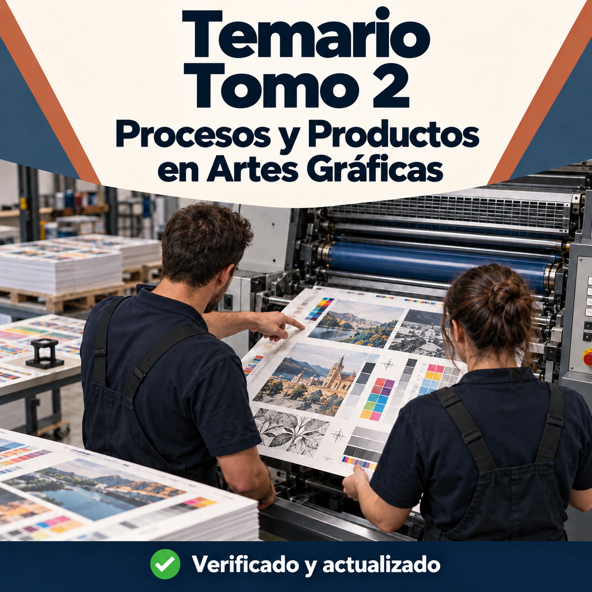 Temario Procesos y Productos en Artes Gráficas FP - Tomo 2 