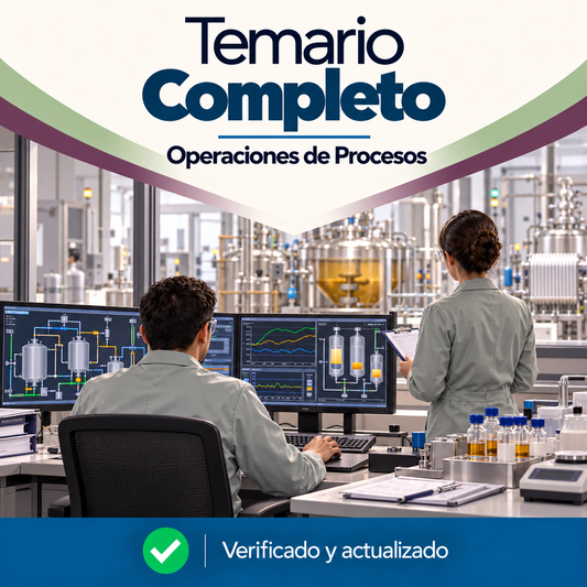 Temario Completo Oposiciones Operaciones de Procesos FP