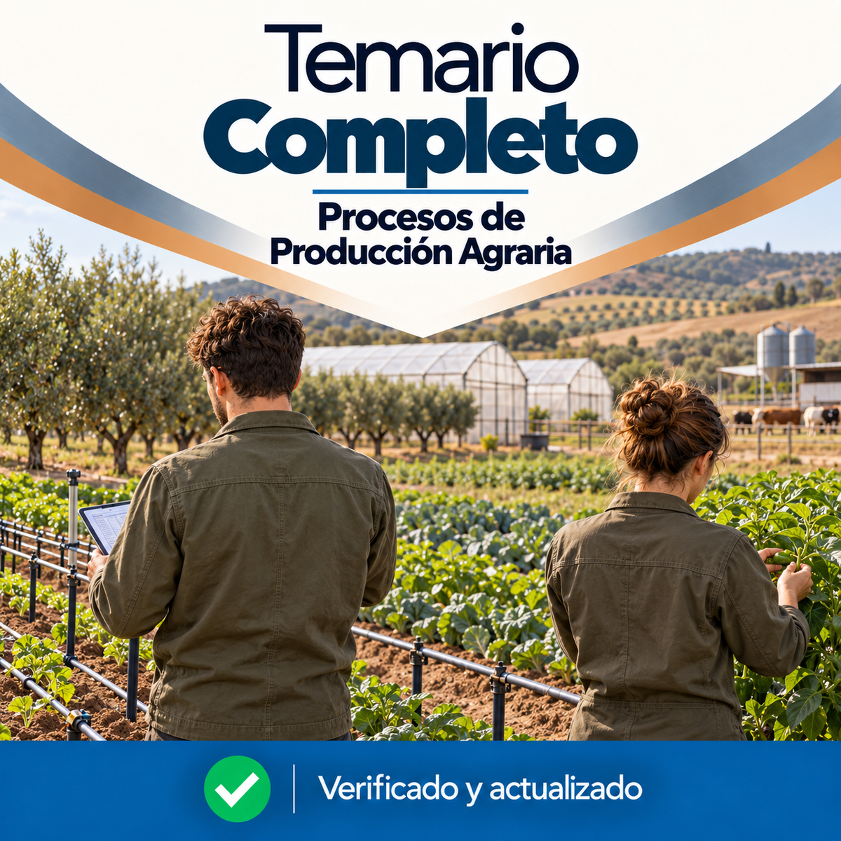 Temario Completo Oposiciones Procesos de Producción Agraria FP - 67 Temas