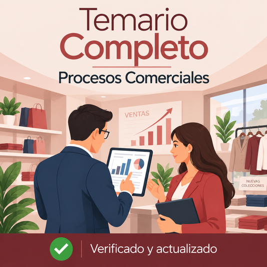 temario completo procesos comerciales oposiciones fp