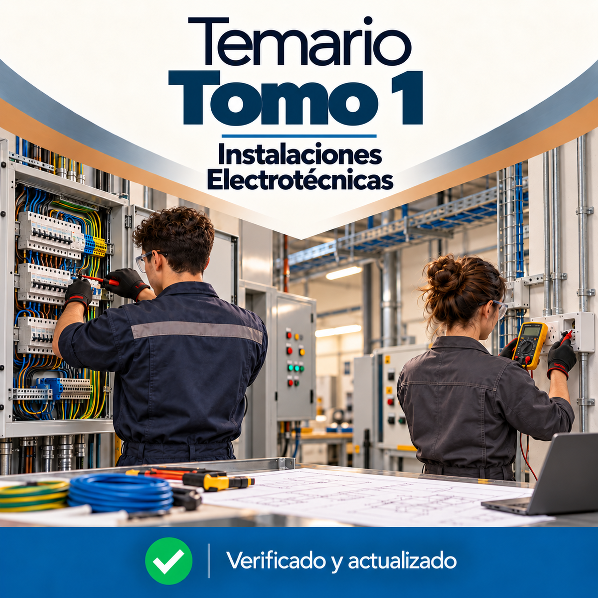 Temario de Instalaciones Electrotécnicas, temas 1 al 35, para oposiciones de FP - DocentesPro
