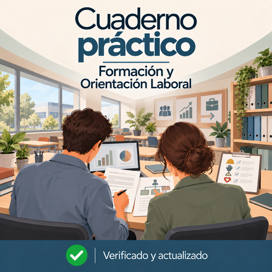 cuaderno practico formación y orientacion laboral oposiciones fol problemas ejercicios