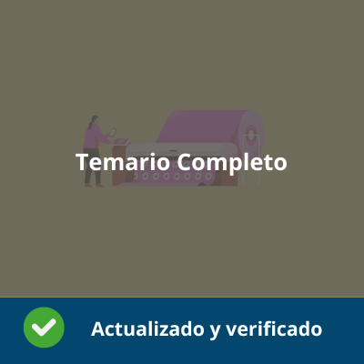 Temario Completo Producción textil y tratamientos físico-químicos -  Verificado y Actualizado