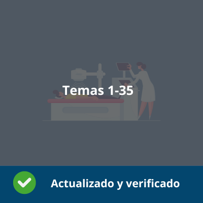 Temas 1-35 - Procedimientos de Diagnóstico clínico y ortoprotésico -  Verificado y Actualizado