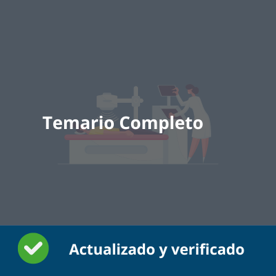 Temario Completo - Procedimientos de Diagnóstico clínico y ortoprotésico -  Verificado y Actualizado