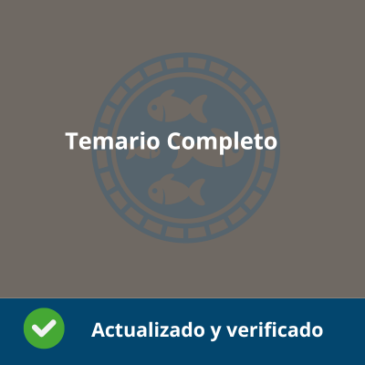 Temario Completo - Procesos de Cultivo Acuícola -  Verificado y Actualizado