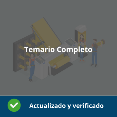 Temario Completo Procesos y Productos de Textil, Confección y Piel - Actualizado - Verificado y Alta Calidad