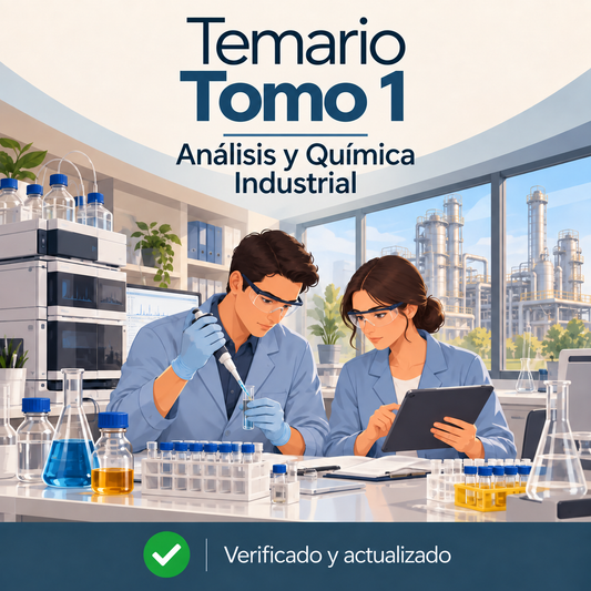 temario tomo 1 analisis y quimica industrial oposiciones fp actualizado