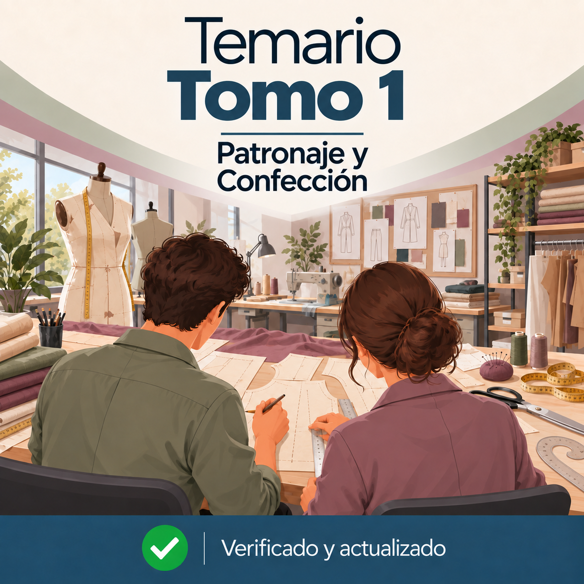 temario tomo 1 patronaje y confeccion oposiciones fp 