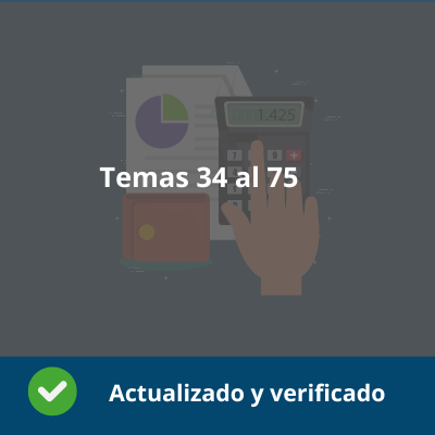 Temas 34 al 75 - Administración de Empresas (ADE) -  Verificado y Actualizado