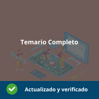 Temario Completo Equipos Electrónicos -  Verificado y Actualizado