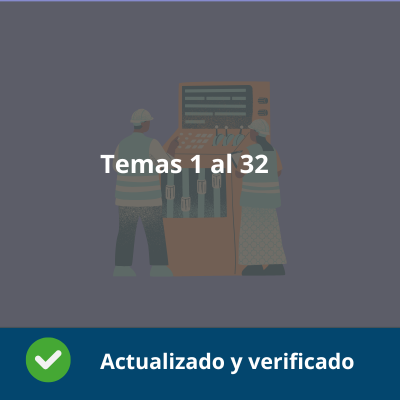 Temas 1 al 32 - Máquinas, servicios y producción -  Verificado y Actualizado
