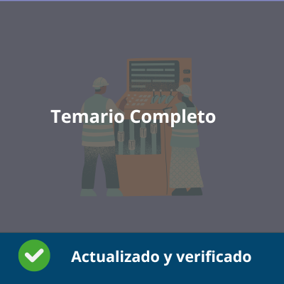 Temario Completo - Máquinas, servicios y producción -  Verificado y Actualizado