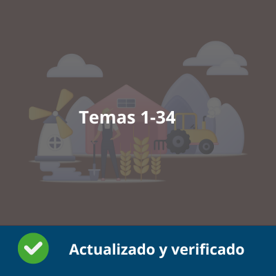 Temario Operaciones y Equipos de Producción Agraria - Temas 1-34 - Verificado y Actualizado