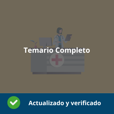 Temario Oposiciones Completo - Procesos diagnósticos clínicos y productos ortoprotésicos -  Verificado y Actualizado