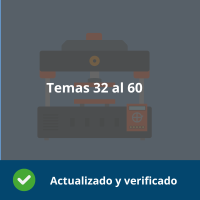 Temario Producción en Artes Gráficas -  Del tema 32 al 60- Actualizado - Verificado y Alta Calidad