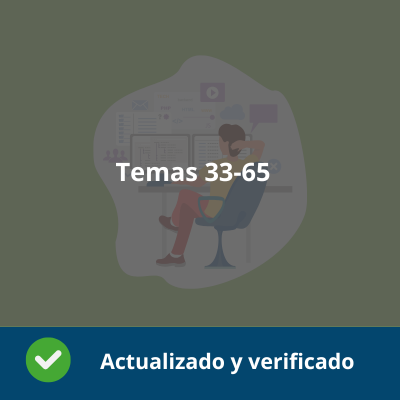 Tema 33-65 Sistemas y Aplicaciones Informáticas -  Verificado y Actualizado