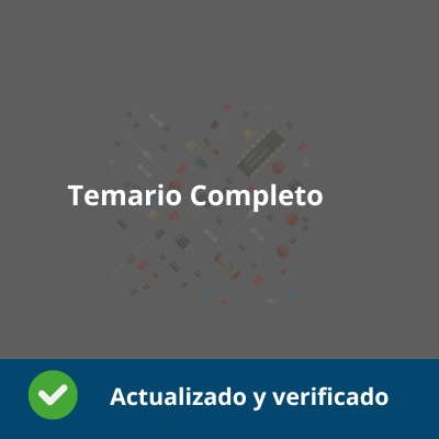 Temario Completo Sistemas Electrónicos -  Verificado y Actualizado