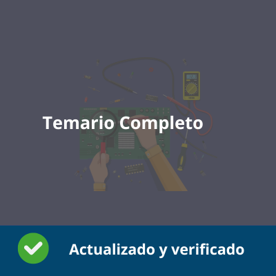Temario Completo Sistemas Electrotécnicos y Automáticos -  Verificado y Actualizado