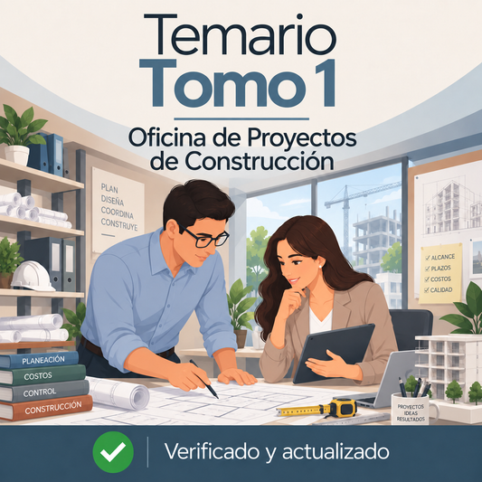 temario  tomo 1 oficina proyectos de construccion oposiciones